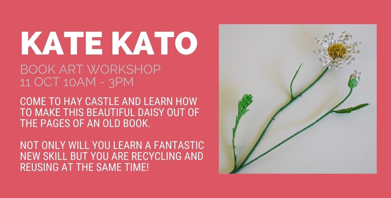 Book Art Workshop with Kate Kato