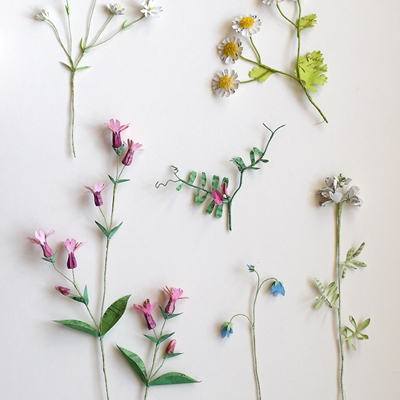 Book Art Workshop with Kate Kato - Flowers
