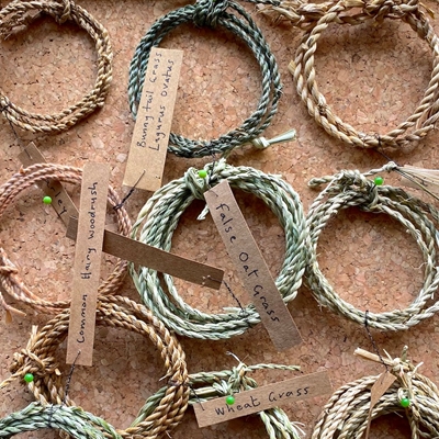 Wellbeing workshops - Foraged cordage