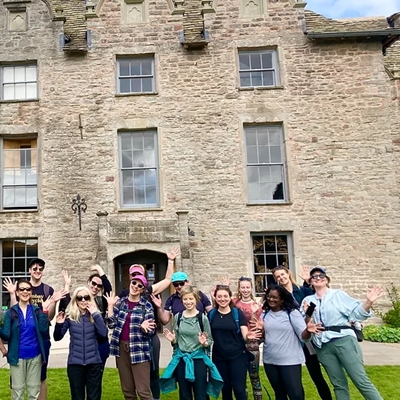 Borders, Books & Booth: A Castle-Side Stroll