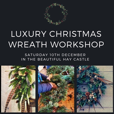 Luxury Christmas Wreath Making Workshop