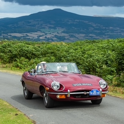 Vintage Car Park-up on the lawn