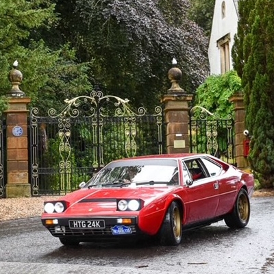 Vintage Car Park-up on the lawn