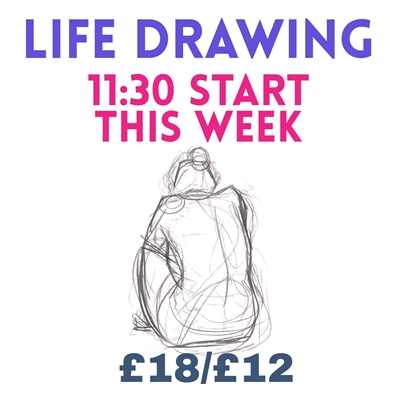 Life Drawing Oct 19th