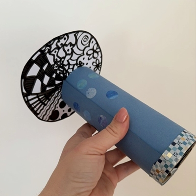 Try Your Hand - Winter Wonderland Kaleidoscope Making