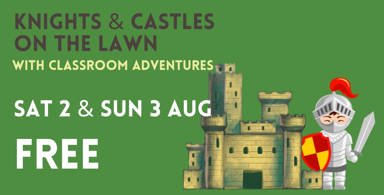 Knights and Castles on the Lawn